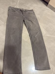 Classic Grey Denim Jeans