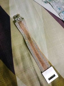 Chic Leather Bracelet with Heart Charm