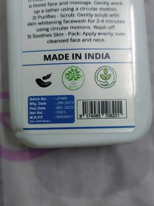 Korean Skin Whitening Facial Cleaner ✨️
