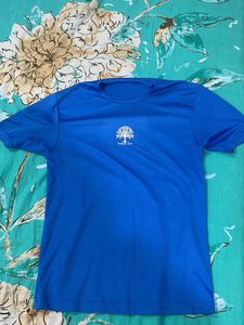 Blue T-Shirt with Tree Logo