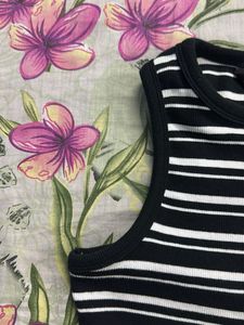 Striped Sleeveless Tank Top