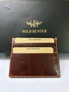 WILD HUNTER LEATHER CARD HOLDER
