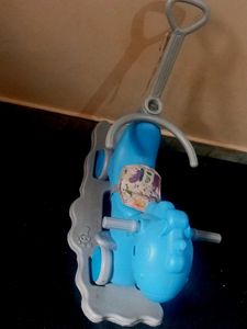 Kids' Hippo Rocking Ride-On Toy
