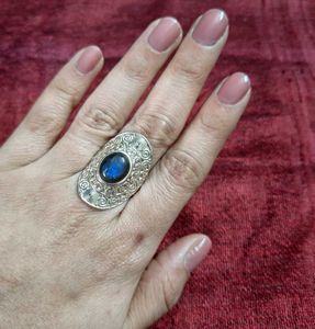 Chunky Labradorite Ring