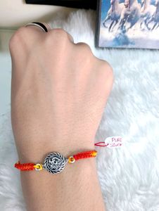 Om Rakhi Pure Silver (1 pec)