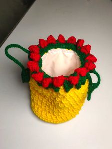 Handmade Crochet Potli Bag