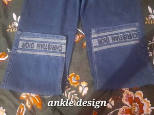 NAVY BLUE WIDE LEG JEANS 💙