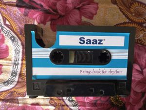 Retro Cassette Tape Desk Organizer with pen holder