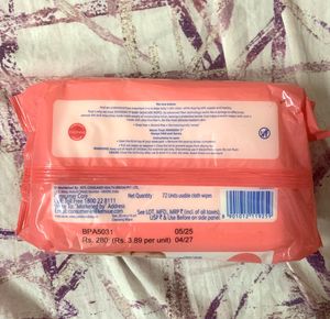 Johnson's Baby Wipe - 72 Wipes