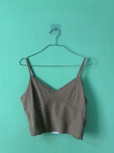 Studded V-Neck Cami Top