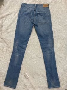Calvin Klein Women's Blue Denim Jeans