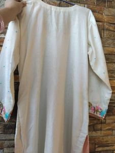 Kota Embroidered Kurta