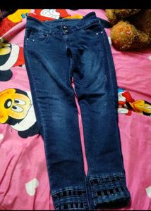 45.Navy Blue Jeans|coins |Skinny |Partywear|summer