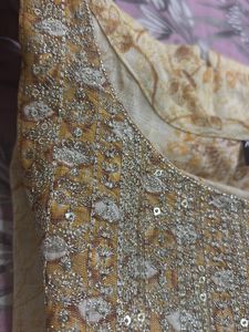 Elegant Yellow Kurta with Embellishments