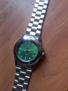 Rolex Stylish Green Dial Watch