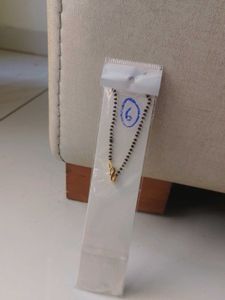Elegant Gold &amp; Black Beaded Necklace