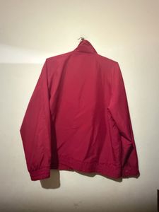 Men's Red Windbreaker Jacket
