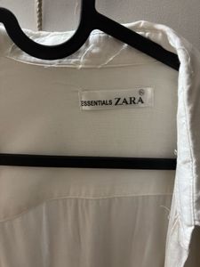 Classic White Button-Down Shirt
