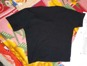 Classic V-Neck Black T-Shirt