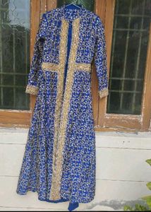 Stunning Blue Embroidered Kurta Set