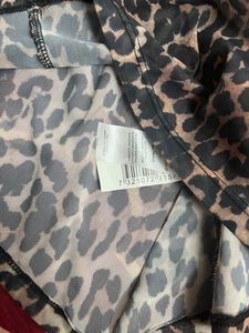 Tiger Print High Neck Top