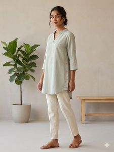 Elegant Light Green Kurta