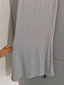 Sleek Ribbed Maxi Dress