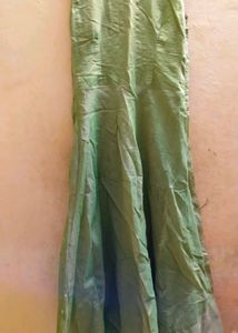 Elegant Embroidered Ethnic Gown with Dupatta
