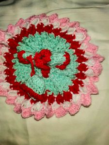 Handmade Crochet Wool Krishna Dress  Size No 3