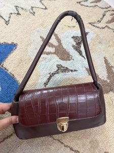 Maroon Chic Shoulder Bag