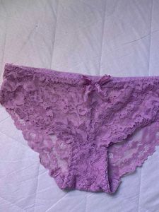 Lacy Purple Briefs