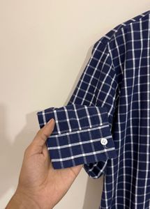 Checked Shirt with "HAZEL 21" Graphic