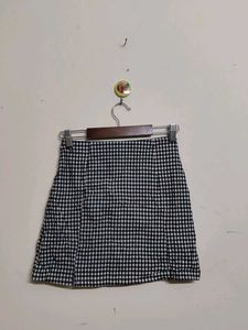 Gingham Mini Skirt