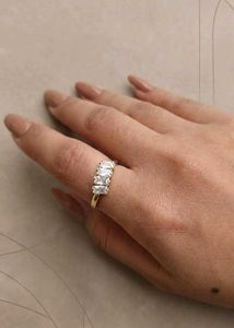 Elegant Emerald Cut Ring