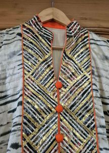 Designer 2 Kurtas with 1bottom
