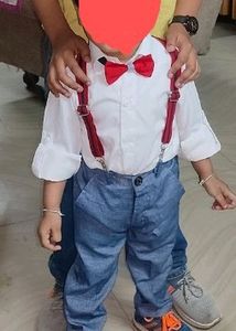 Party Wear Dungree Dress For 2yr Boy