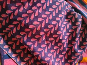 Vibrant Striped Saree