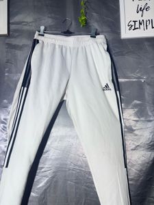 Adidas White Track Pants