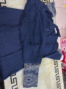 Chic Navy Blue Zara Blouse