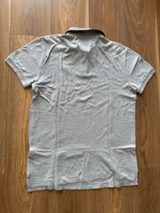 Tommy Jeans Grey Polo Shirt