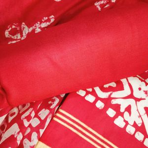 Pure Batik Unstitched Cotton Suits