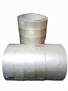 12 - Pieces - 1 Inch - 65 Meters Transparent Tape
