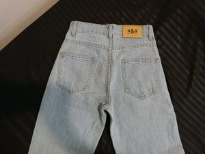 Light Wash Wide Leg Jeans