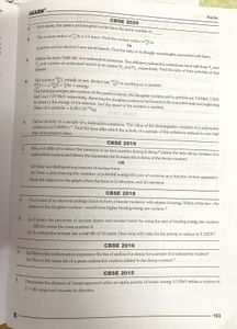 Allen Physics CBSE Compendium Class XII