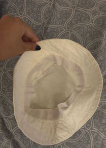 White Bucket Hat