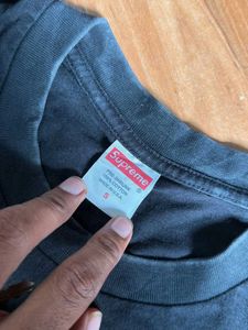 Black "SUPRE" Graphic T-Shirt by SUPREME