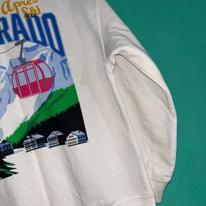 Hnm White Sweatshirt