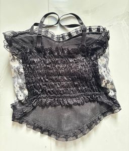 Sheer Lace Corset Top