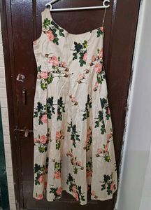 Floral One Shoulder Dress