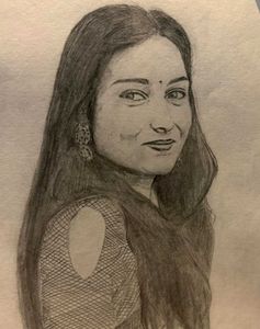 Hand-Drawn Portrait Sketch